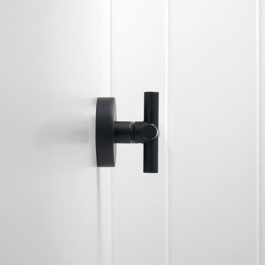 Cross Taps Matte Black - Premium Matte Black Cross Taps for Plumbing & DIY Projects | Perfect for Kitchen, Bathroom & Outdoor Faucet Installations