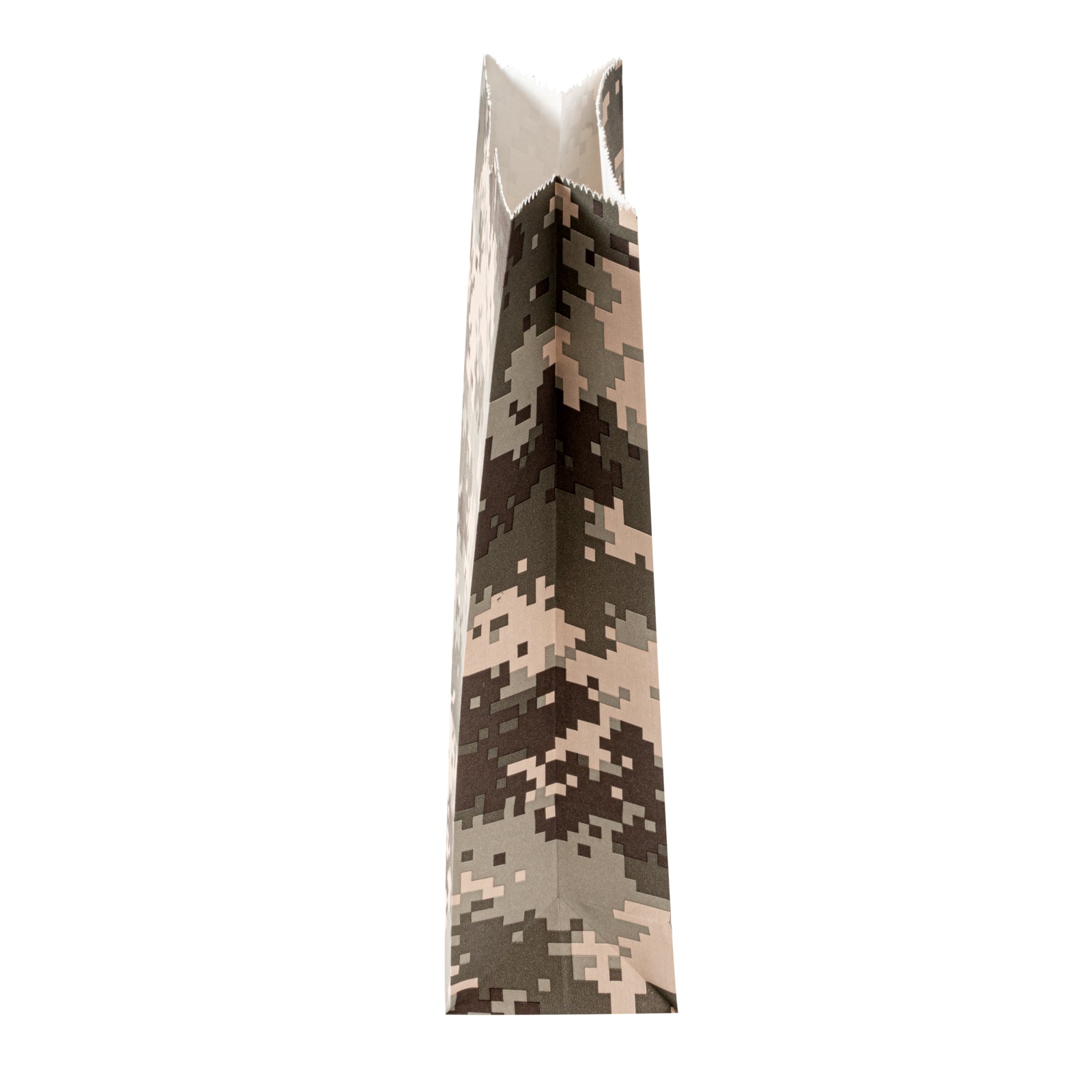 Camouflage Paper Bags 2 lb Capacity - 4.25