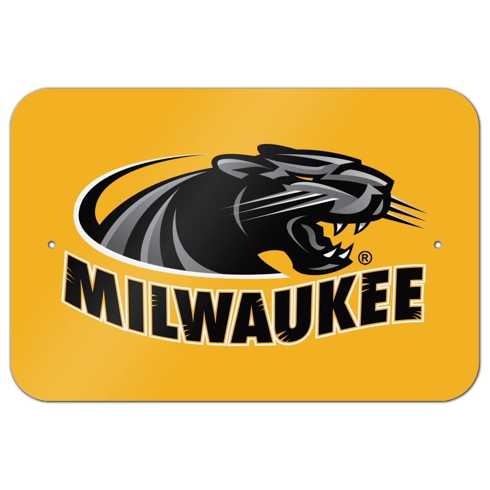 University of Wisconsin Milwaukee Official Logo Wall Decor - Premium College Sign for Home, Office & Business - Perfect for Alumni Gifts, Game Room & School Spirit Decorations