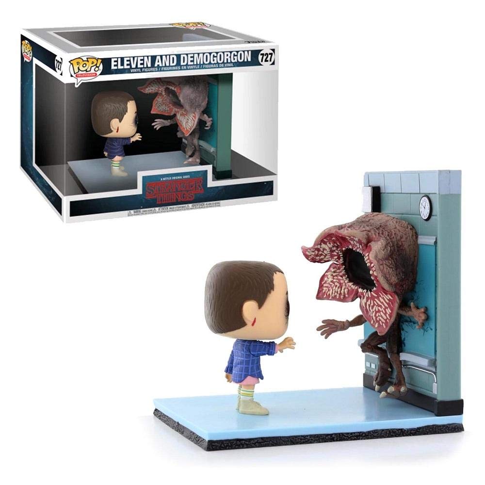 Funko Pop! Movie Moments: Stranger Things Eleven & Demogorgon Action Figure (Multicolor) - Collectible Vinyl Toy for Fans, Home Decor & Gift Idea