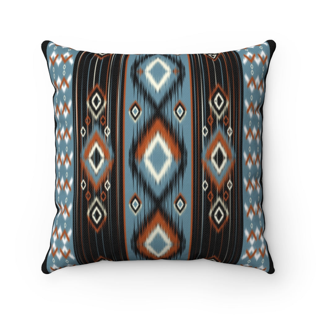 Soft & Breathable Spun Polyester Square Pillow with Removable Case - Perfect for Sofa, Bed, or Outdoor Lounging