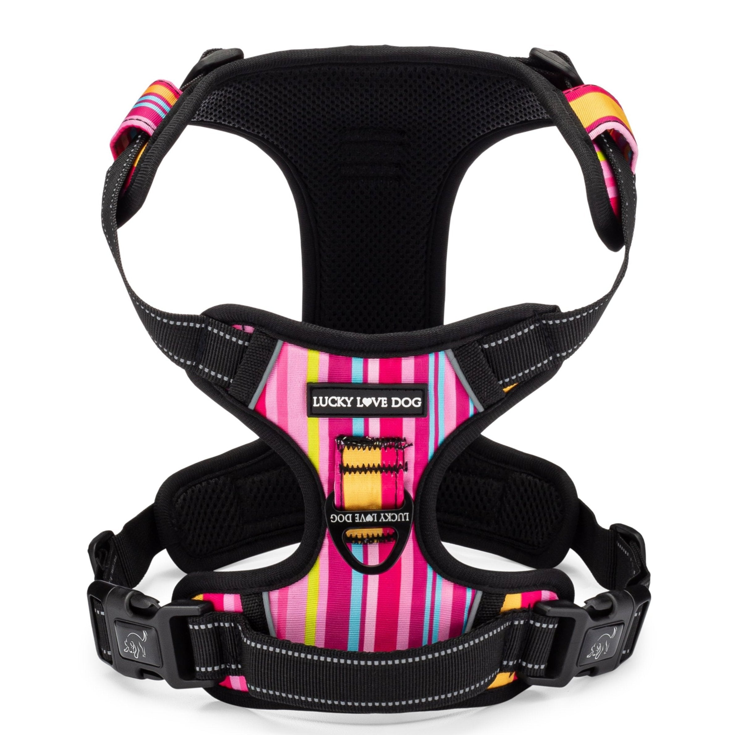 Easy Walker Molly Harness - Adjustable No-Pull Dog Harness for Small & Medium Dogs | Reflective & Padded for Comfort | Perfect for Walking, Training & Outdoor Adventures