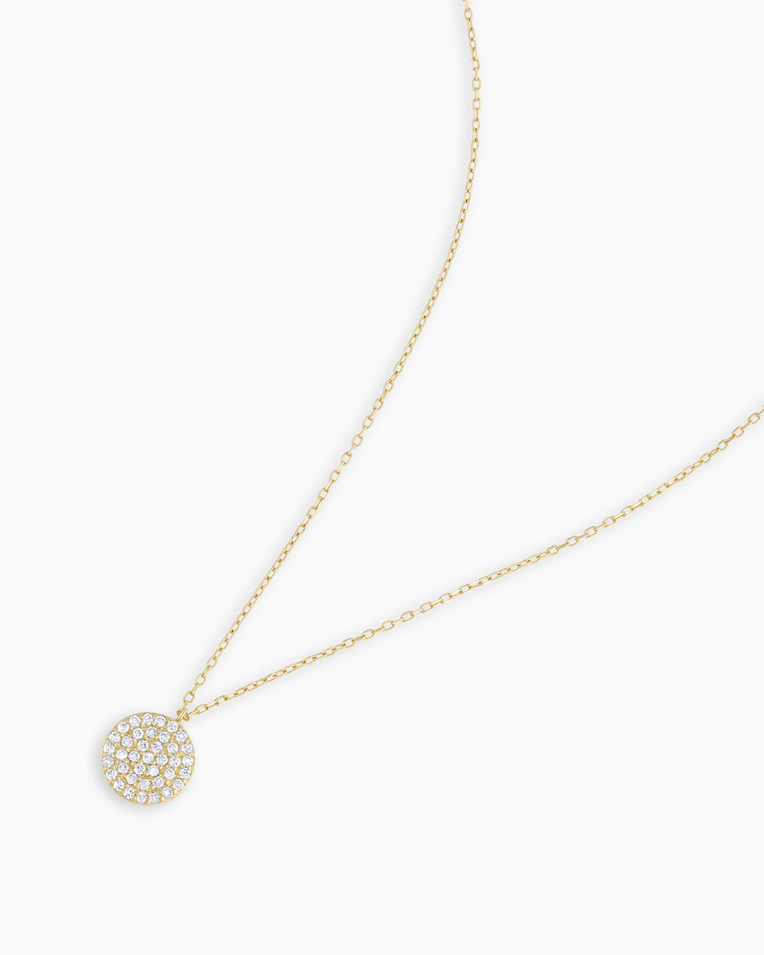 Exquisite Diamond Pavé Necklace for Women - 14K White Gold Layered Pendant Necklace - Perfect for Weddings, Anniversaries & Special Occasions