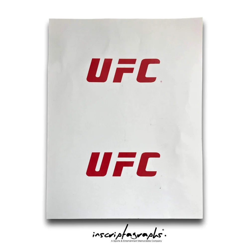 Bruce Buffer UFC 235 Official Bout Order List Card - Authentic Event Used Memorabilia from Jon Jones Fight | Perfect for MMA Collectors and UFC Fan Displays