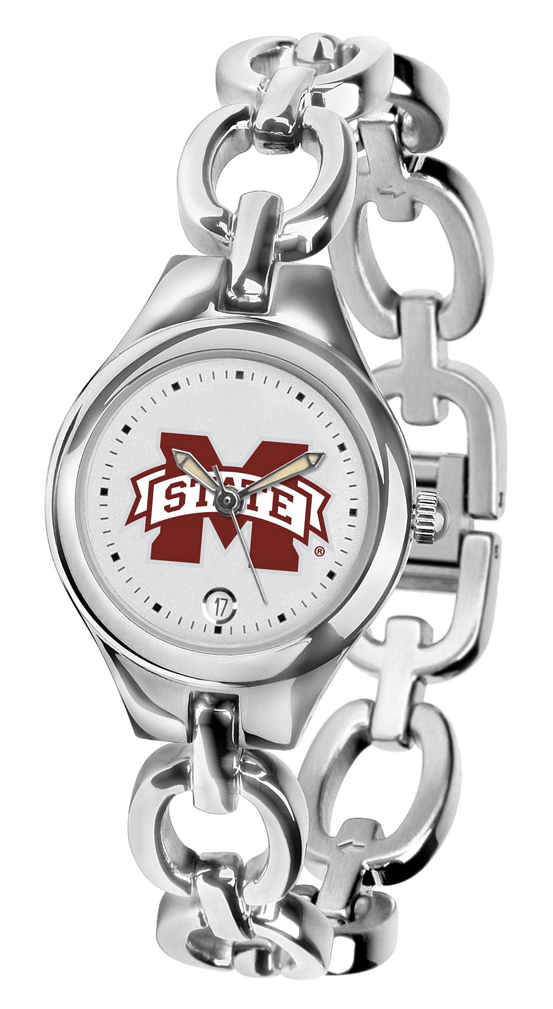 SunTime Ladies' Mississippi State Bulldogs Eclipse Watch - Stylish Women's Sports Watch for Fans, Games & Everyday Wear