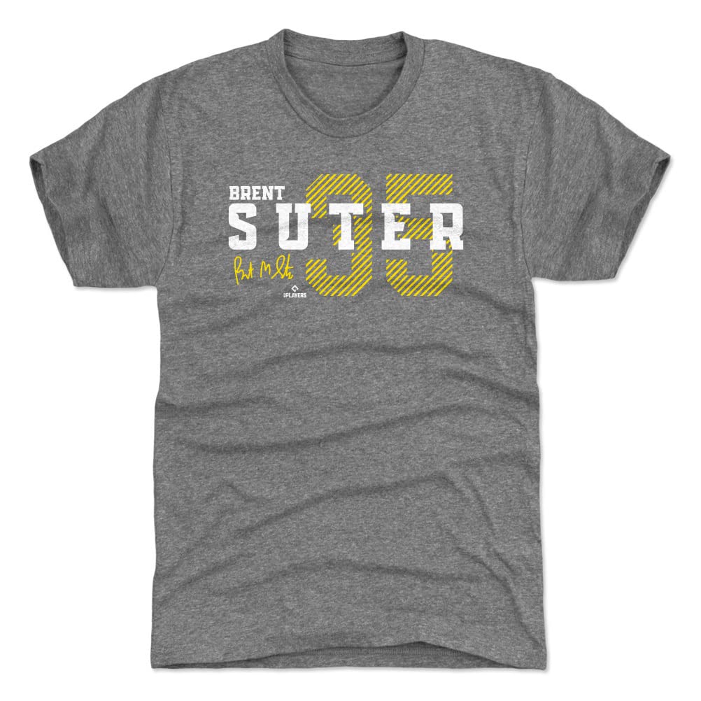 Brent Suter Milwaukee Brewers Baseball Player Men's T-Shirt - Soft Cotton Fan Jersey for Casual Wear & Game Day Outfits