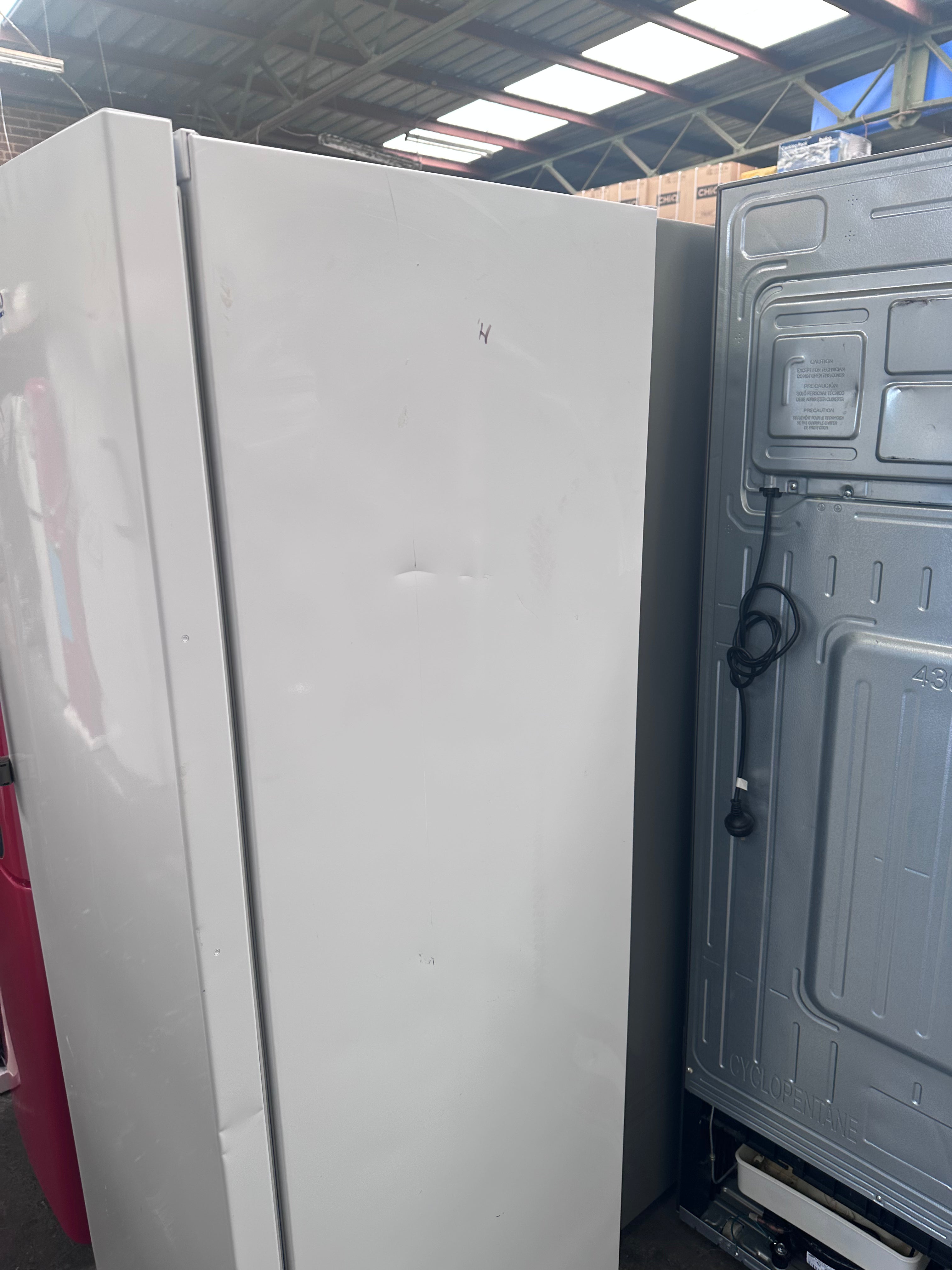 Beko 351L BAF369W Upright All Fridge - Energy Efficient Large Capacity Refrigerator for Home & Restaurant Use [Factory Second]