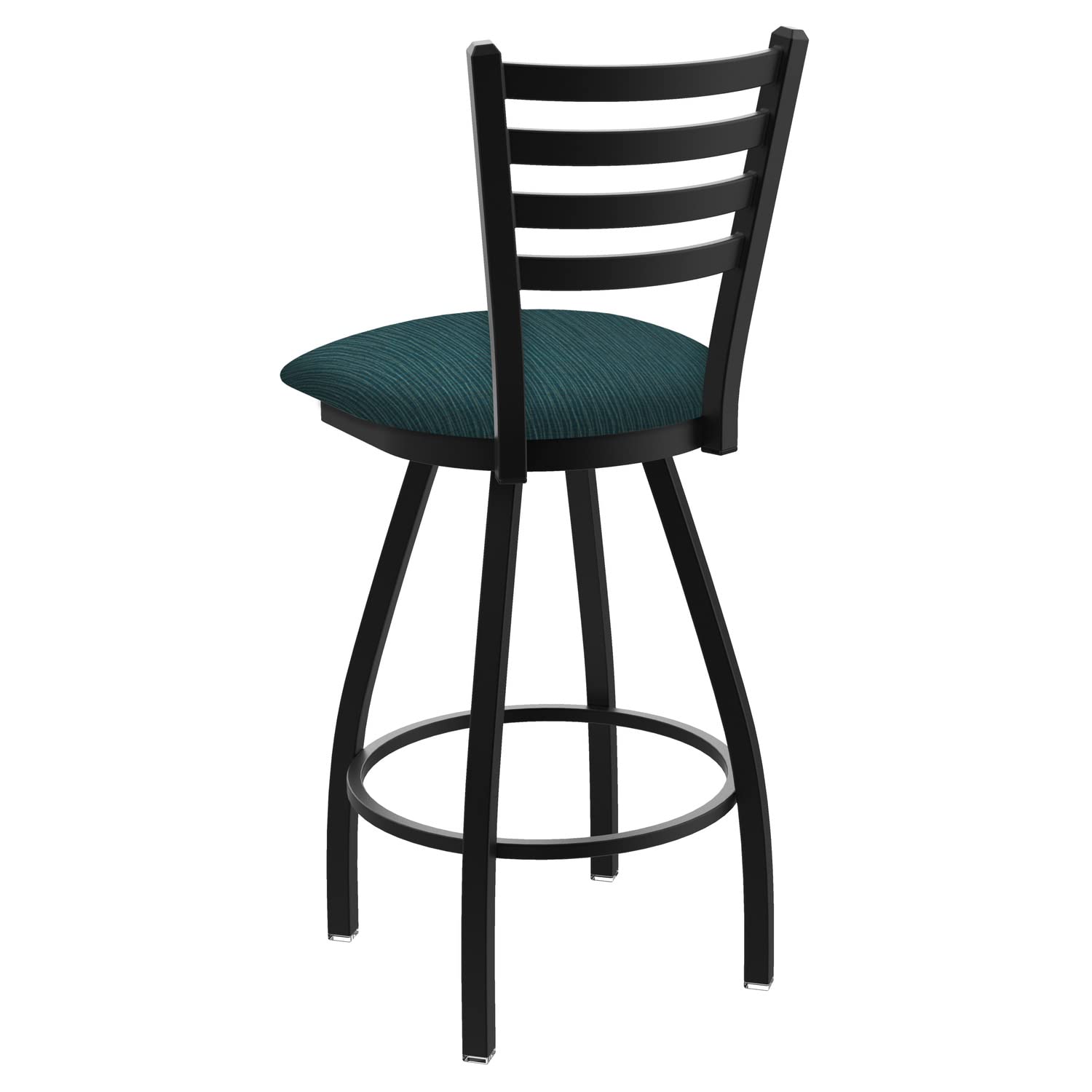 Holland Bar Stool Co. XL 410 Jackie Swivel Bar Stool with Graph Tidal Finish - Adjustable Height Counter Stool for Kitchen Island, Breakfast Bar & Home Decor