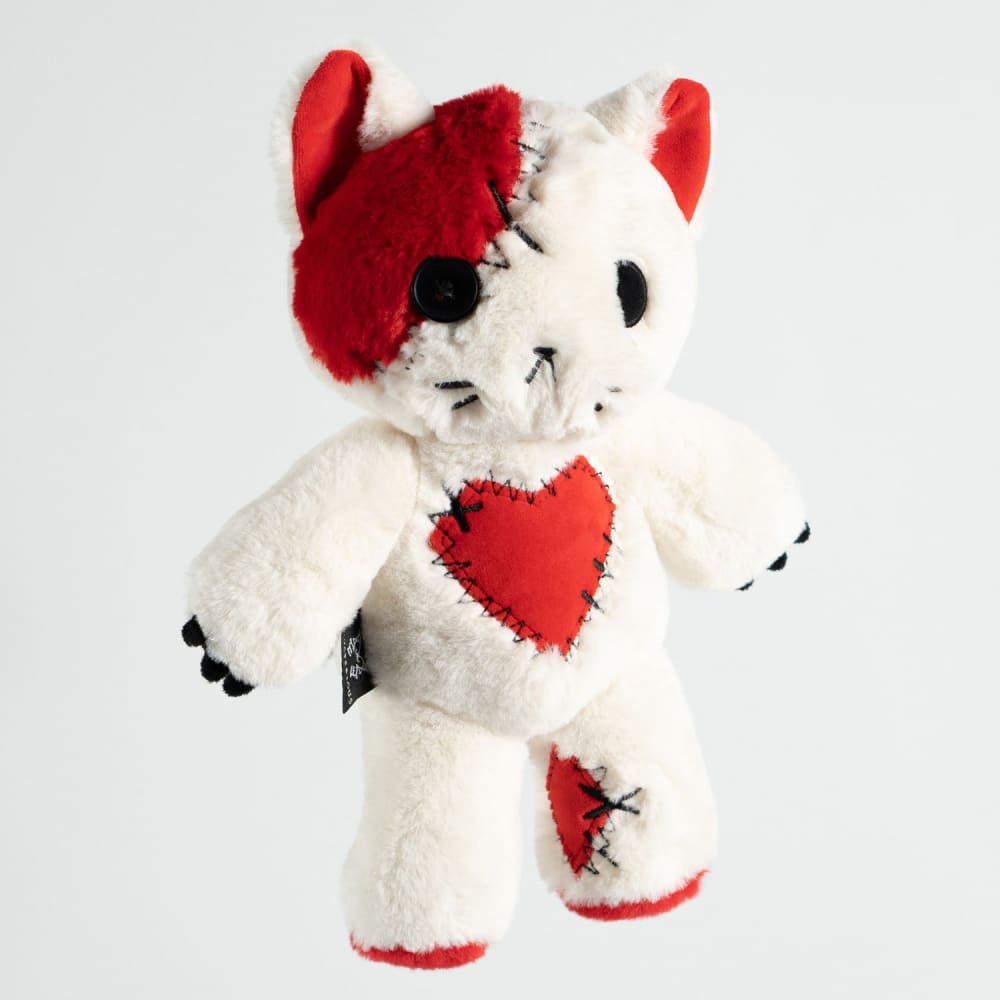 Plushie Dreadfuls Love Kitten Stuffed Animal - Soft Cute Plush Toy for Kids, Cat Lovers & Gift Giving | Perfect for Cuddling, Bedroom Decor & Stress Relief