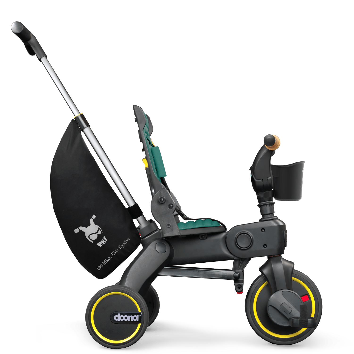 Doona Liki Trike S5 - Lightweight Foldable Baby Stroller & Toddler Tricycle for Ages 1-3 | Perfect for Outdoor Walks, Park Visits & Travel | Compact Design for Easy Storage & Transport