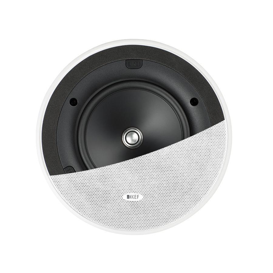 KEF Ci160ER 6.5 Inch In-Ceiling Speaker - High Performance Home Audio System for Living Room, Theater & Background Music