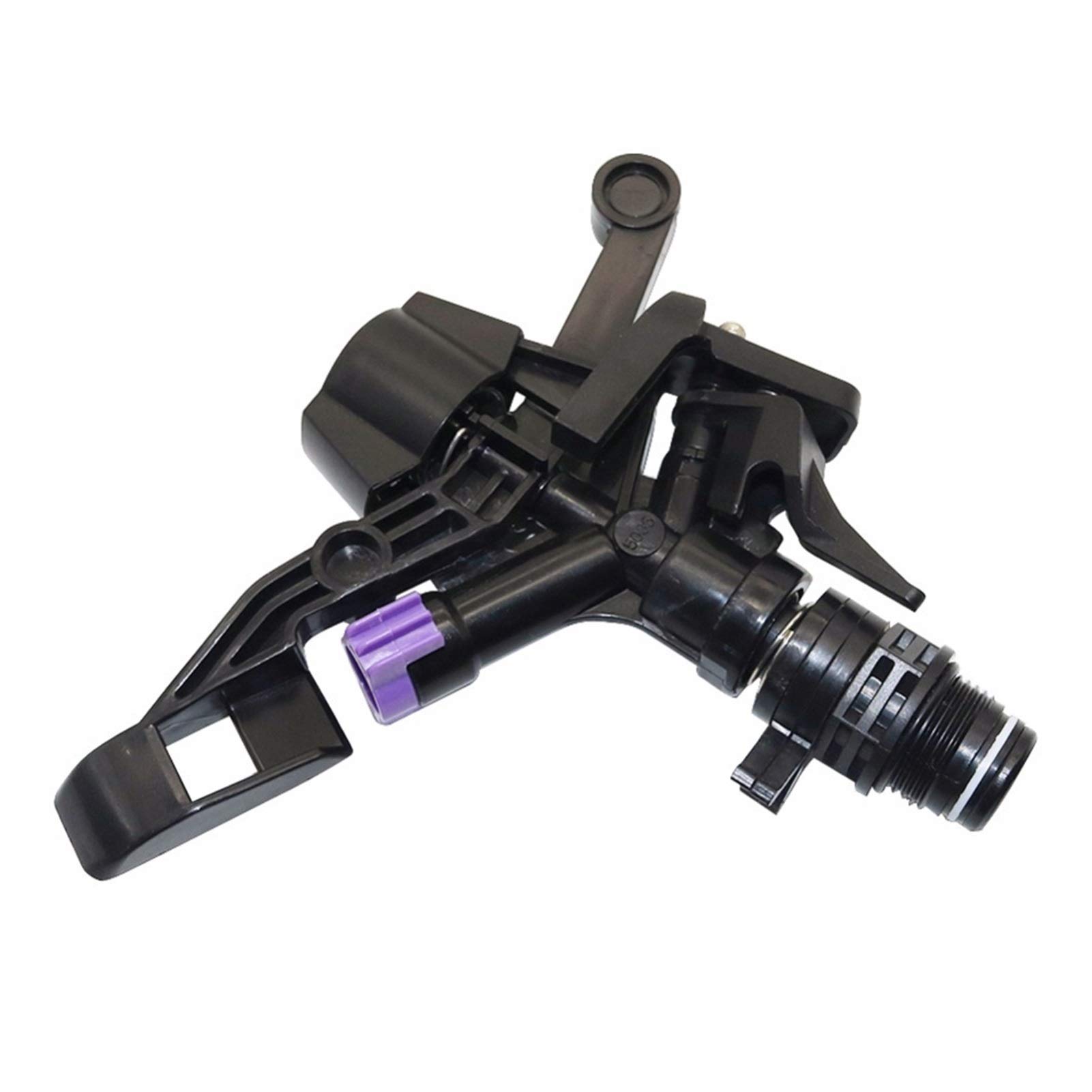 Adjustable Rotary Garden Sprinkler with Double Nozzle - 3/4