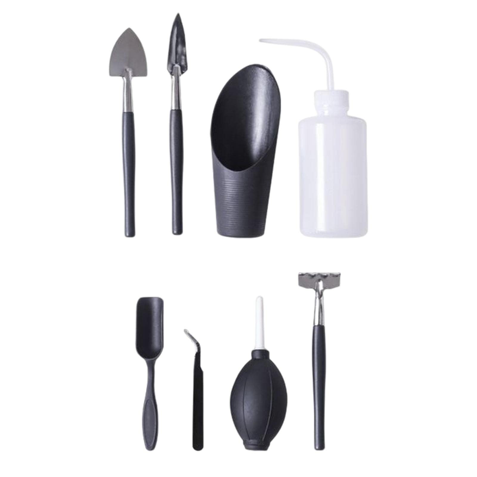 8Pcs Hand Transplanting Tools Set - Durable & Lightweight for Indoor Gardening - Easy Wash & Reuse