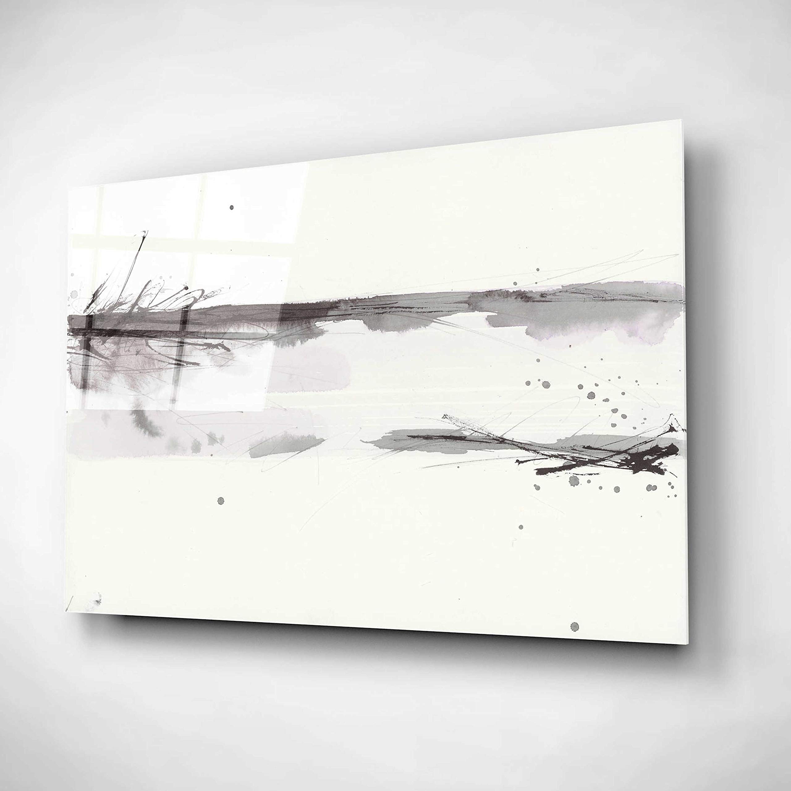 Epic Art 'Simplification Series II' by Britt Hallowell - Modern Acrylic Glass Wall Art Painting 24x16 Inches - Perfect for Living Room, Bedroom & Office Decor