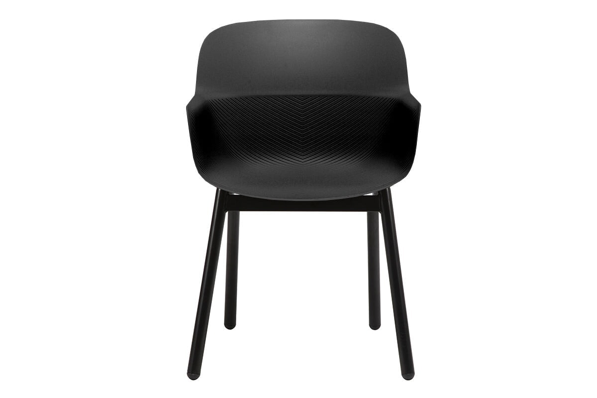 Tommy Tub Plastic Chair - 4 Leg Durable Outdoor Patio Furniture for Garden, Poolside & Backyard Relaxation