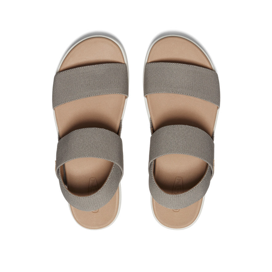 Women's Elle Backstrap Sandal - Comfortable Brindle/Birch Strappy Sandals for Summer | Beach, Vacation & Casual Outings