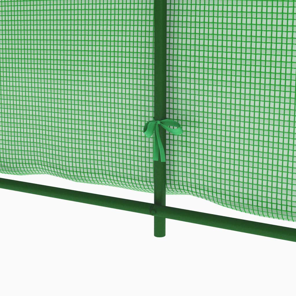 Walk-in Greenhouse for Plants - 73.8 ft² Quick Setup Indoor/Outdoor Gardening Canopy with Roll-Up Zipper Door (135