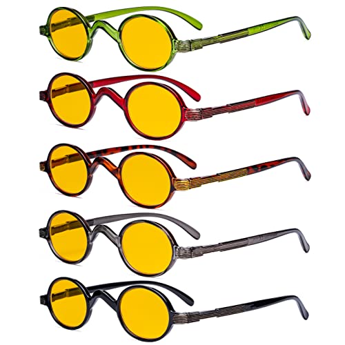 Blue Light Blocking-amber Lens-5 Pairs