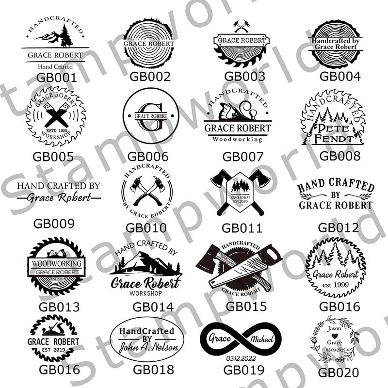 Custom Electric Wood Branding Iron 200W 110V - Personalized Design Stamp (2