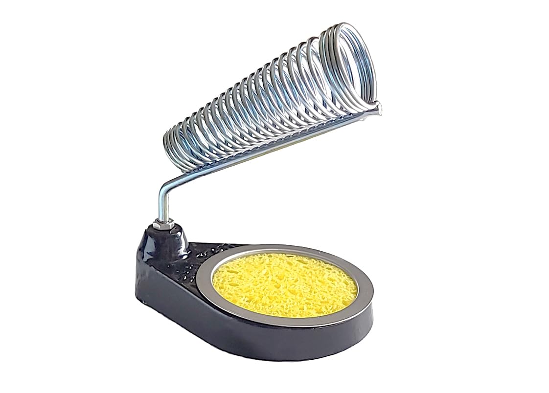 ST-11 Premium Soldering Iron Stand with Heat-Resistant Base - Perfect for Electronics Repair, DIY Projects, and Hobbyists