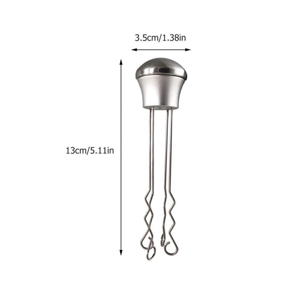 Cabilock Stainless Steel Coffee Needle Dispenser - Professional Coffee Stirrer & Whisk Tool for Even Grounds Distribution | Perfect for Espresso, French Press & Pour Over Brewing