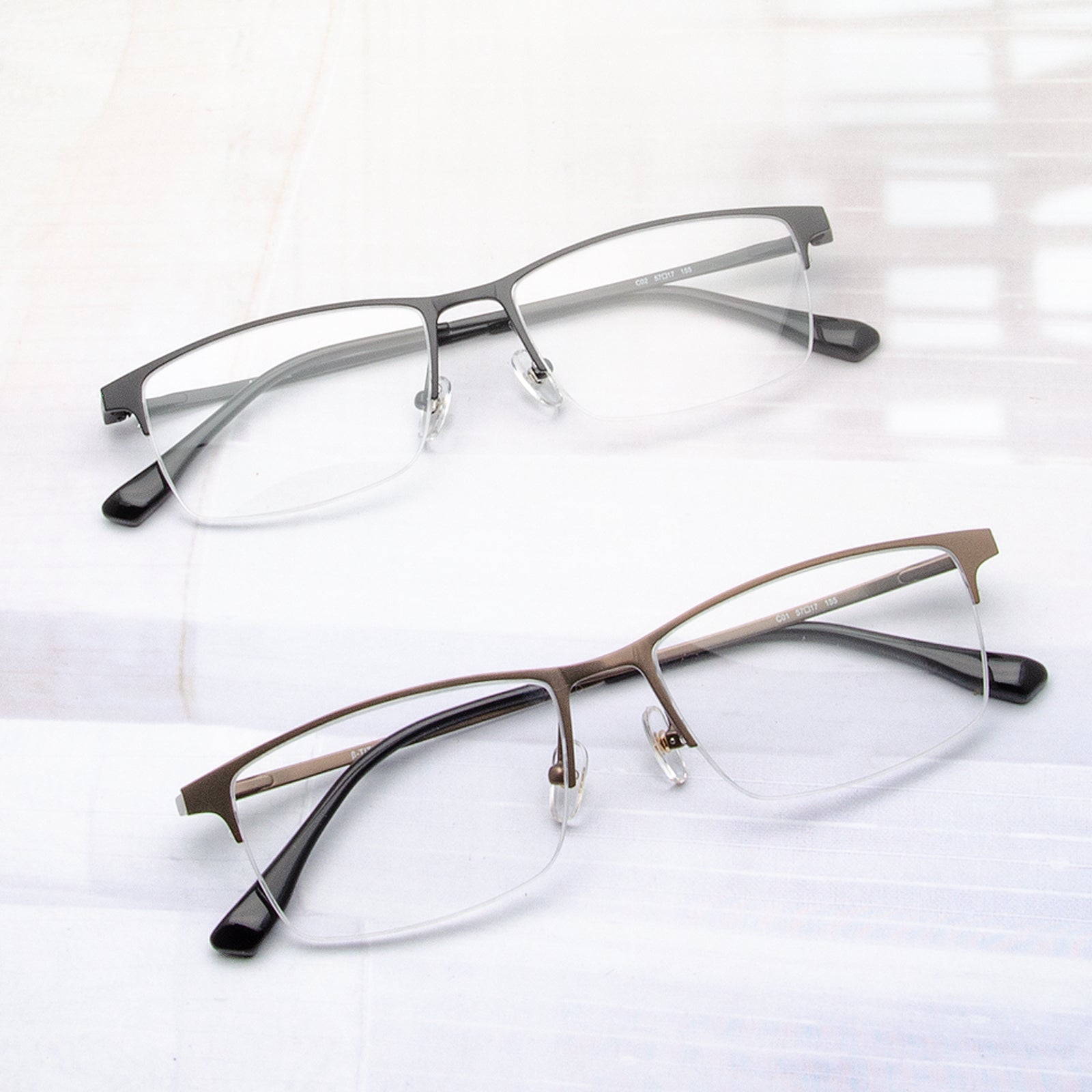 Asian Fit Andrew Glasses - Stylish & Comfortable Eyewear for Asian Face Shapes | Perfect for Work, Driving & Daily Wear