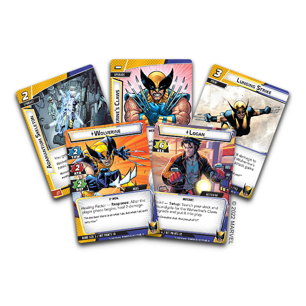 Marvel Champions: The Card Game - Wolverine Hero Pack | Strategy Card Game for Superhero Fans | Perfect for Game Nights & Collectors