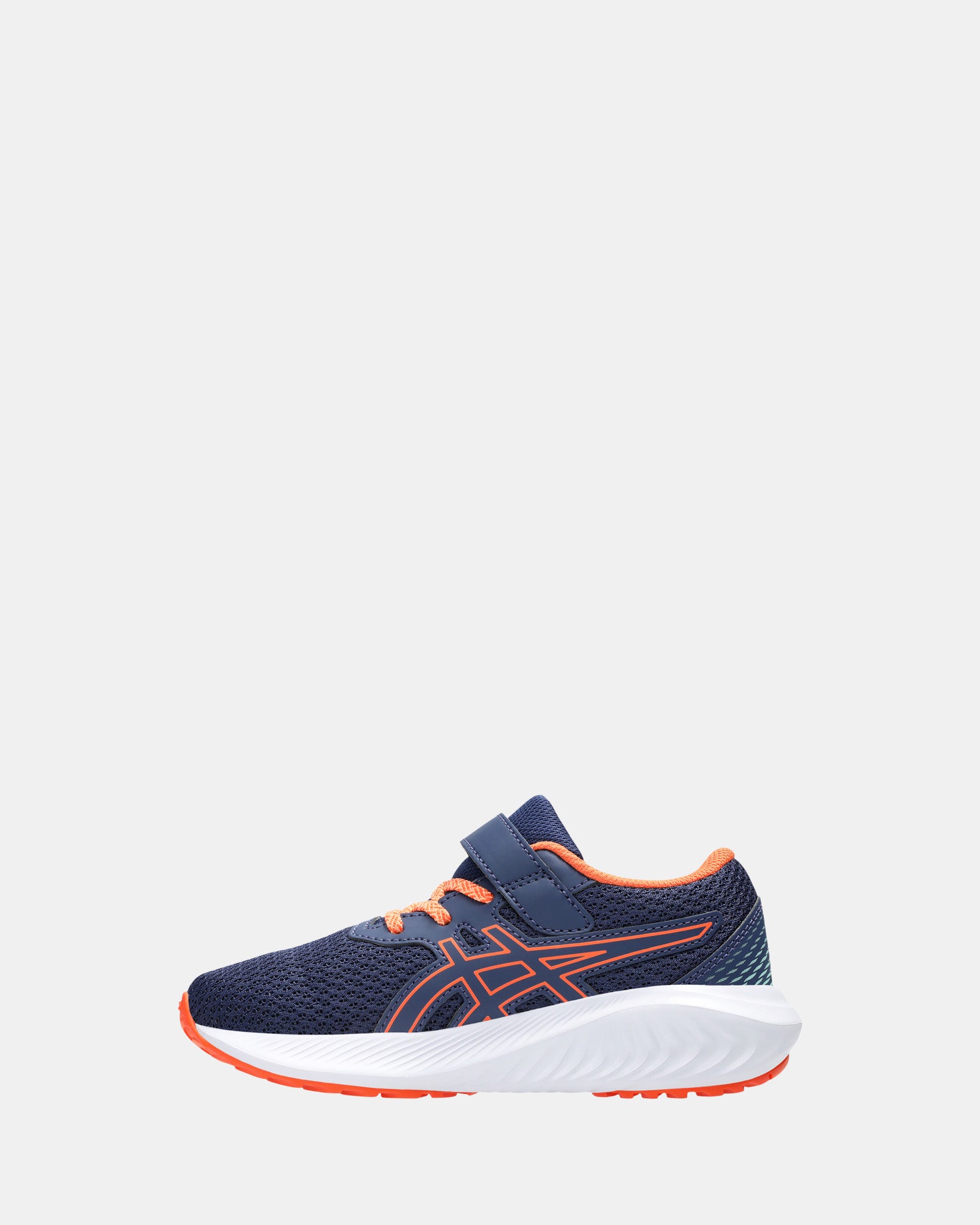 Pre Excite 10 Preschool Sneakers - Indigo Blue & Nova Orange Colorway | Comfortable Kids Shoes for School, Playground & Outdoor Activities