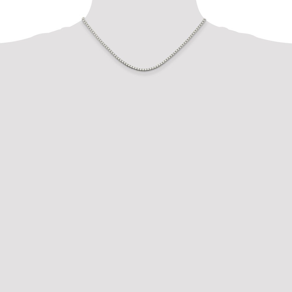 2.5mm Solid 925 Sterling Silver Box Chain Necklace with Lobster Clasp - Durable Unisex Jewelry for Men & Women | Everyday Wear, Layering Necklaces, Gifts for Her/Him | Perfect for Casual Outfits, Date Nights, Anniversaries & Special Occasions | Great for Stacking, Office Wear & Romantic Gifts | Ideal for Daily Accessories, Wedding Jewelry, Birthday Presents & Fashion Statements | Versatile for Work, Parties, Travel & Fashion Styling
