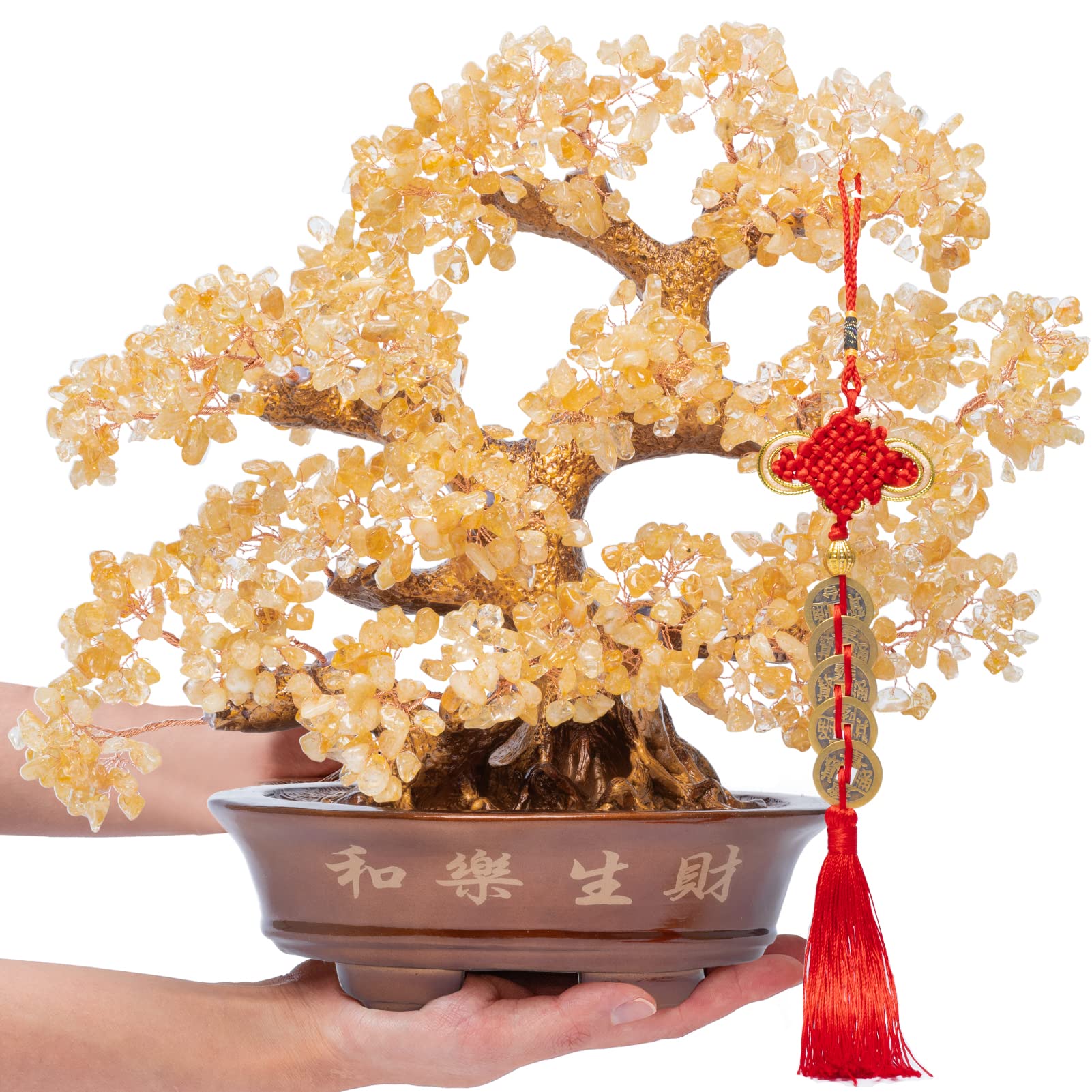 Natural Large Citrine Crystal Tree – 14