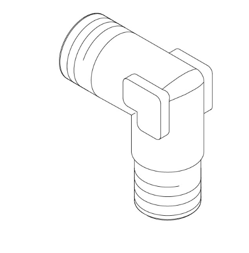 8 3/8 Inch 90 Degree Elbow Fitting - High Quality Pipe Connector for Plumbing, HVAC, and Industrial Applications