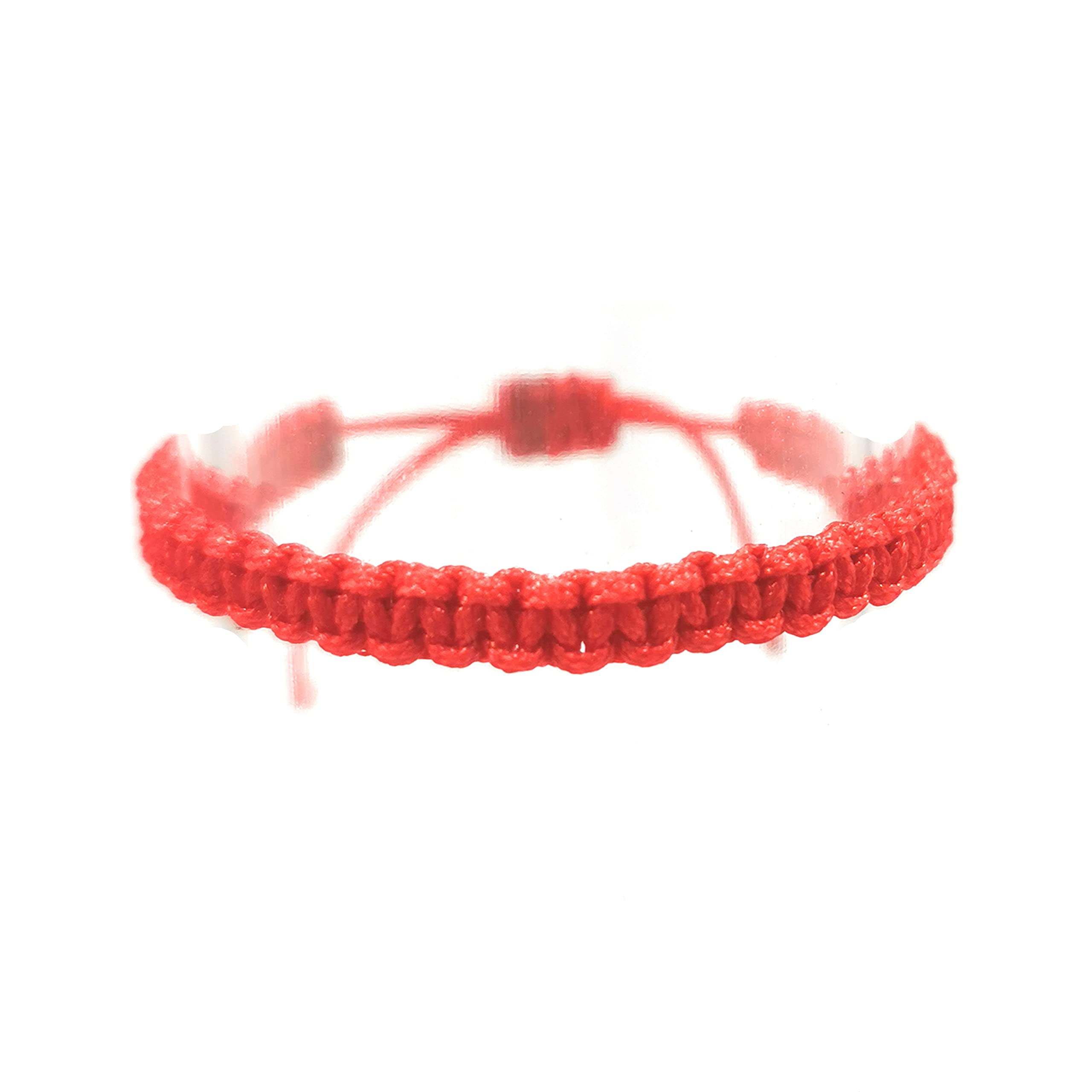 Red Macrame Baby Bracelet - Handmade Newborn Gift for Baby Shower, Baptism & Birthday - Tutti Jewelry | Perfect for Christenings, First Photos & Special Occasions