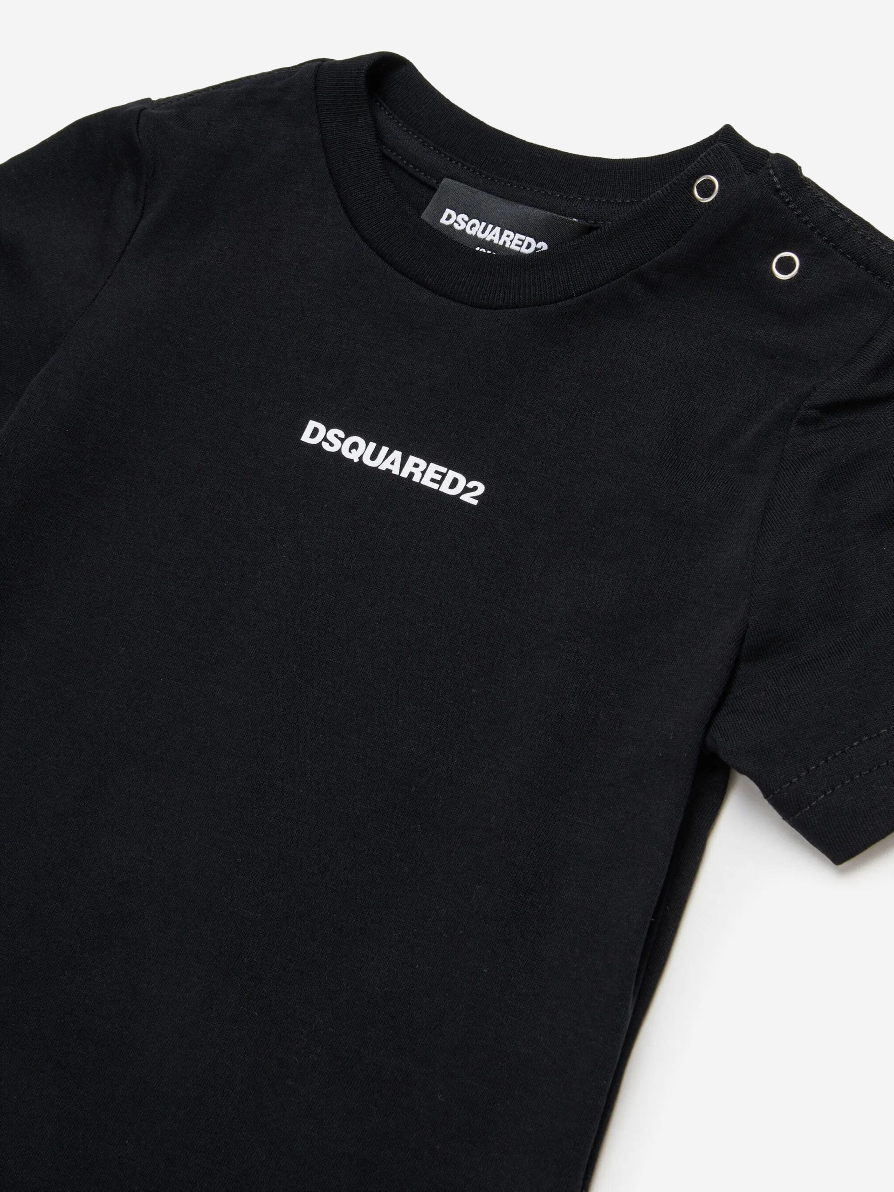 Black Baby Logo T-Shirt - Soft Cotton Comfort for Infants & Toddlers - Perfect for Playtime, Family Outings & Photo Shoots