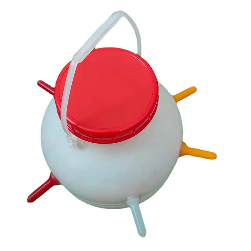 Spotaxe 8L Plastic Animal Feeding Bottle - Durable Milk Bucket for Lambs, Calves, Sheep, Goats, Pigs & Dogs - Perfect for Baby Animal Feeding & Pet Care at Home or Farm
