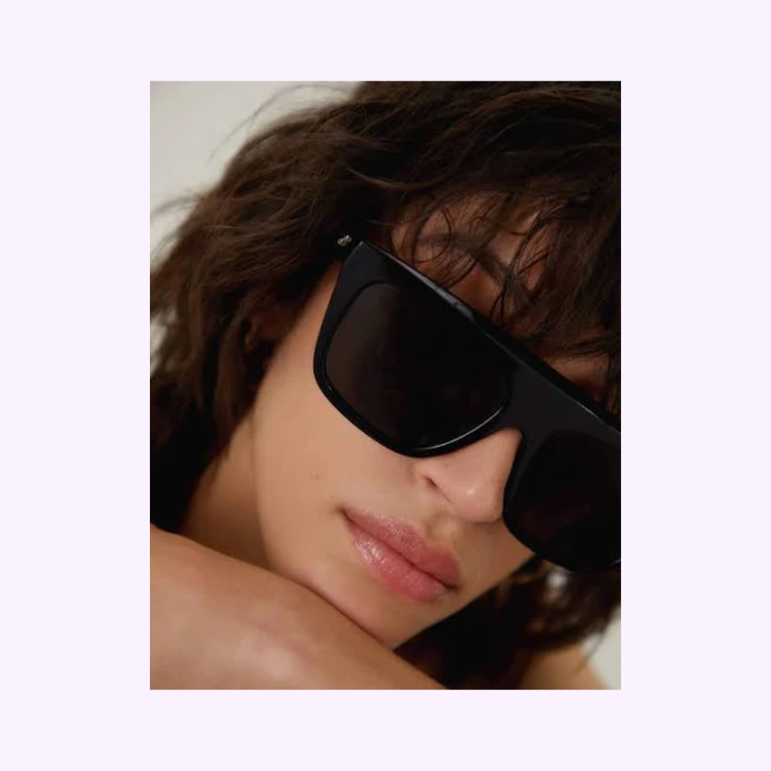 Bottega Veneta BV1060 001 57mm Unisex Sunglasses - UV Protection, Polarized Lenses for Men & Women - Perfect for Driving, Beach & Outdoor Activities