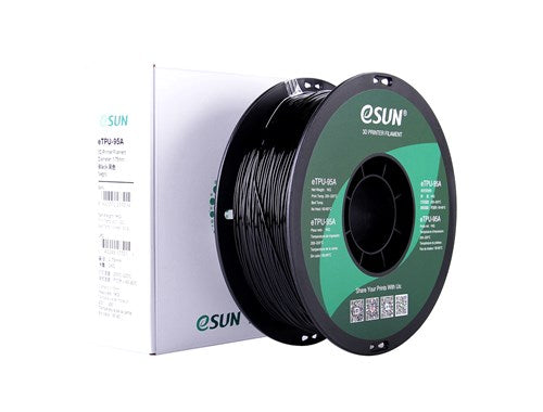 eSUN eTPU 95A 3D Printer Filament 1.75mm 1kg Spool - Flexible TPU Filament for Cosplay, Phone Cases & Shock Absorbing Parts - Multiple Color Options