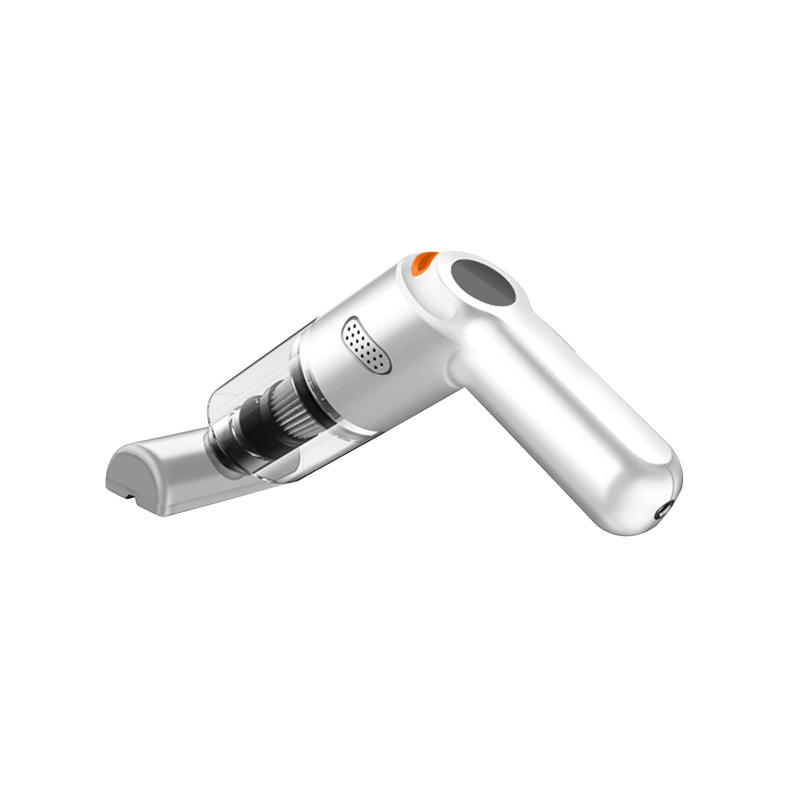 Cordless Handheld Car Vacuum Cleaner 120W - Portable Wet/Dry Cleaner for Home & Car (White)