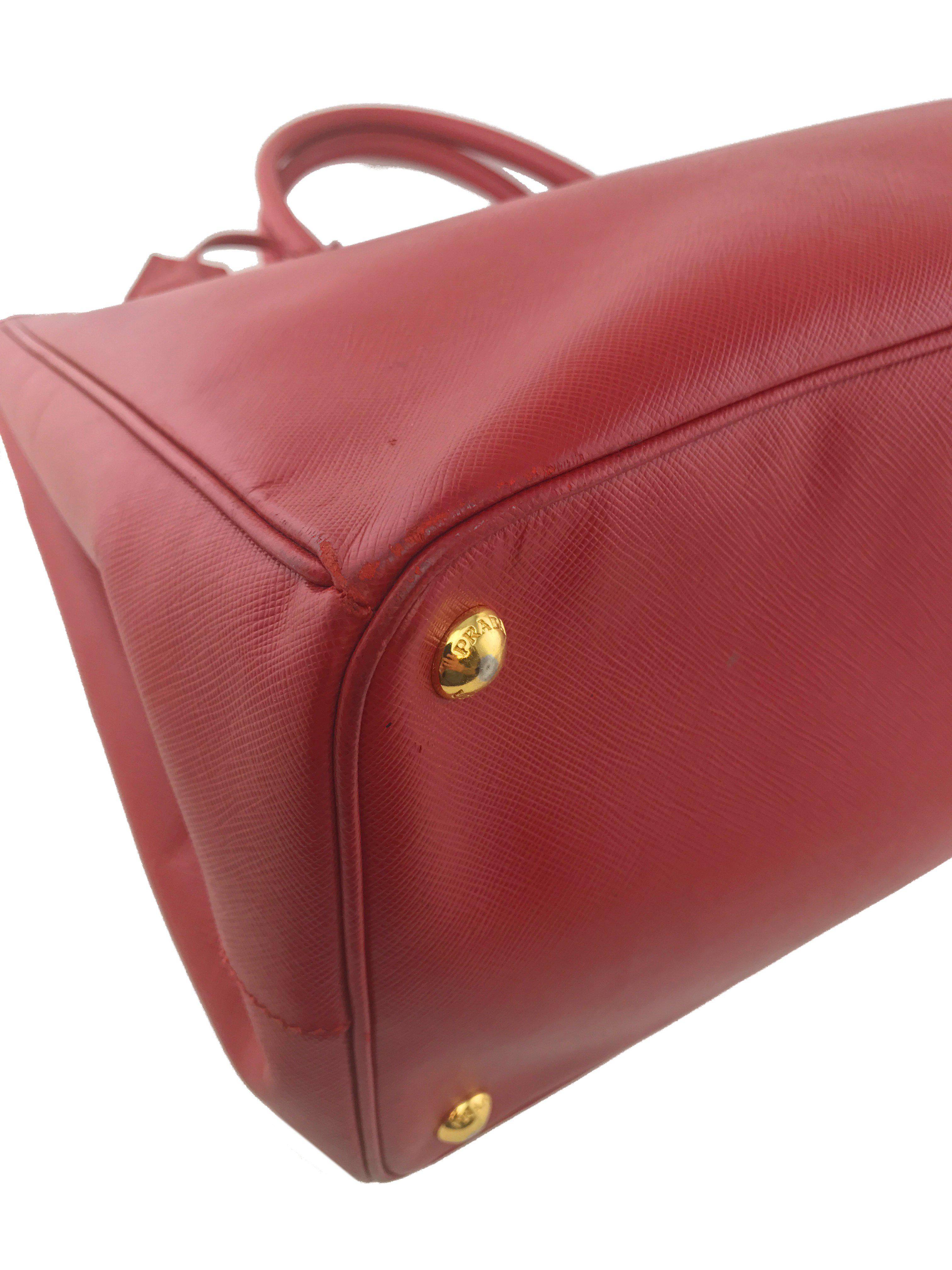 Prada Saffiano Lux Large Leather Tote Bag for Women - Premium Designer Handbag for Work, Travel & Everyday Use