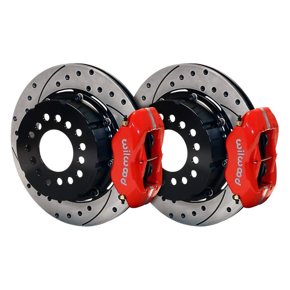 FDLI Performance P/S Rear Suspension Kit - Drilled & Painted Red - Upgrade for Racing, Drifting & Track Cars
