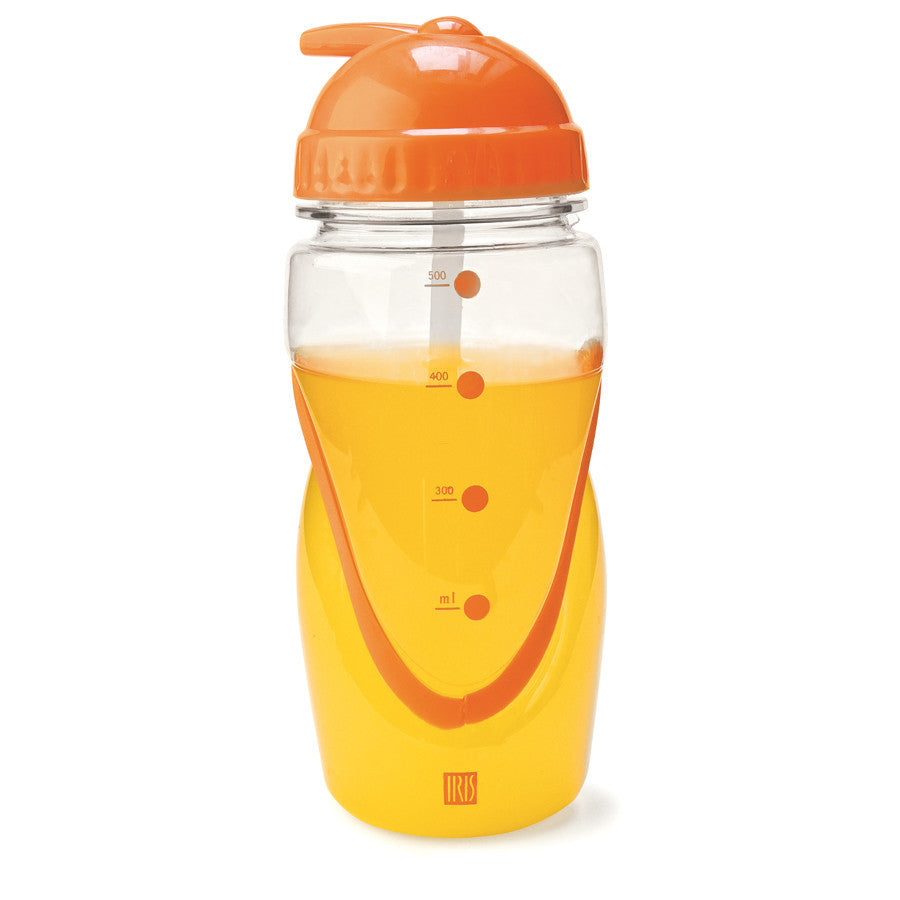 IRIS Kids Drink Bottle Small - Leak Proof Water Bottle for Toddlers & Children - BPA Free Plastic Sports Bottle for School, Playtime & Outdoor Activities