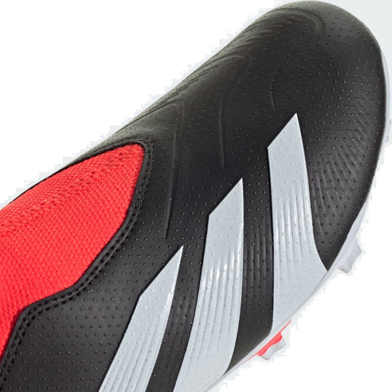 adidas Junior Predator League Laceless FG Soccer Cleats for Boys - Lightweight Football Shoes for Youth Players - Perfect for Turf and Firm Ground Matches