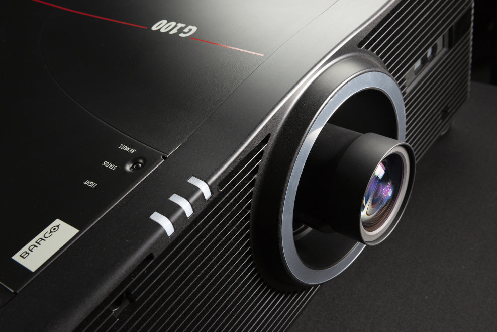 Barco G100 W19 Laser 1 DLP Projector - 4K Ultra HD Home Theater & Business Presentation Projector for Movies, Gaming & Office Use