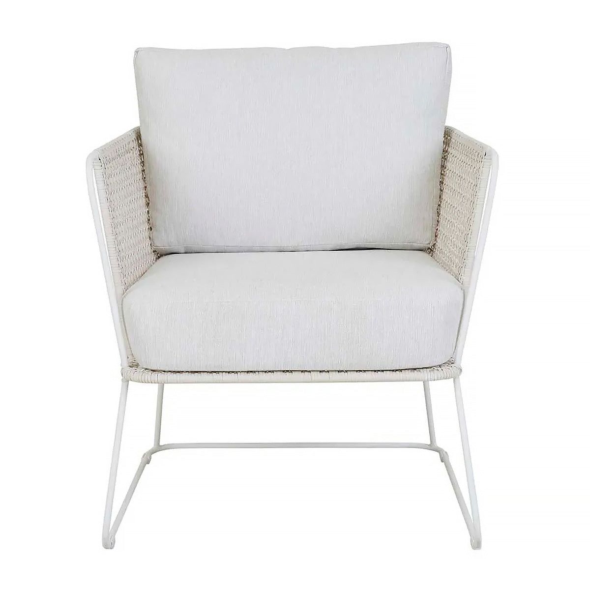 Cabana Sleigh Occasional Chair - Modern Accent Chair for Living Room, Bedroom, or Office - Perfect for Relaxing, Reading, and Adding Stylish Comfort to Any Space