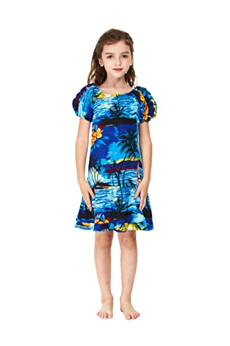 Girl Simple Muumuu Ruffle