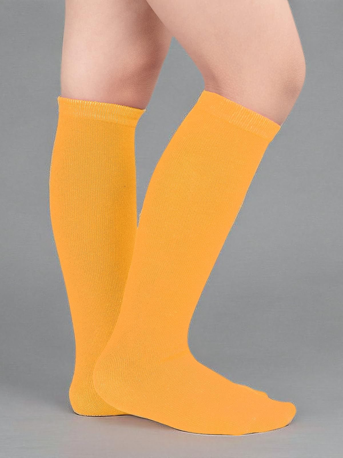 Century Star Kids Knee High Soccer Socks - Breathable Cotton Sports Socks for Boys & Girls - Perfect for Soccer Practice, School Uniforms & Athletic Activities