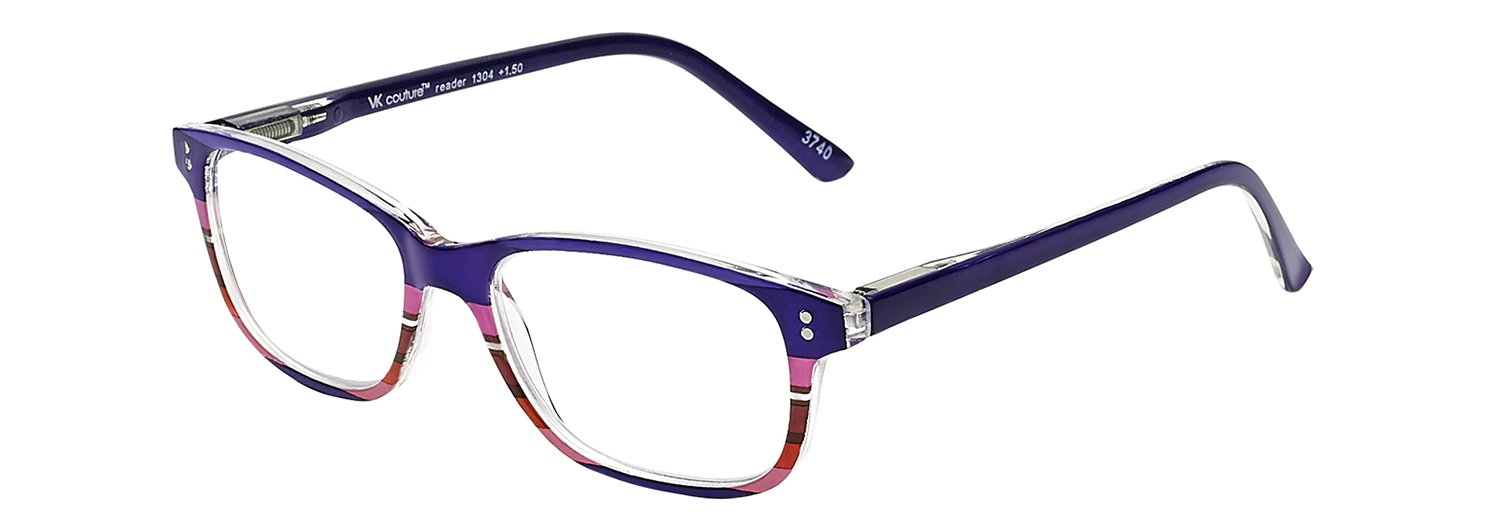 SAV Eyewear Women's VK Couture Reading Glasses - Fashionable & Lightweight Readers for Women - Perfect for Reading, Working, and Everyday Use