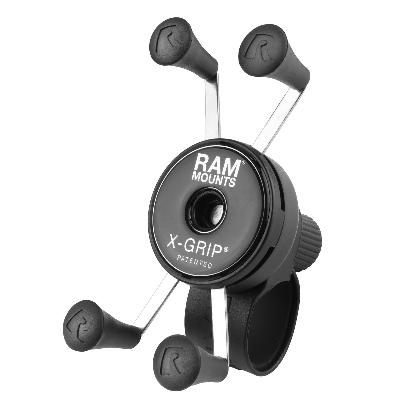 RAM MOUNTS X-Grip Phone Mount with RAM Tough-Strap Handlebar Base for Bikes and Motorcycle Handlebars - Essential for Safe and Hands-Free Navigation