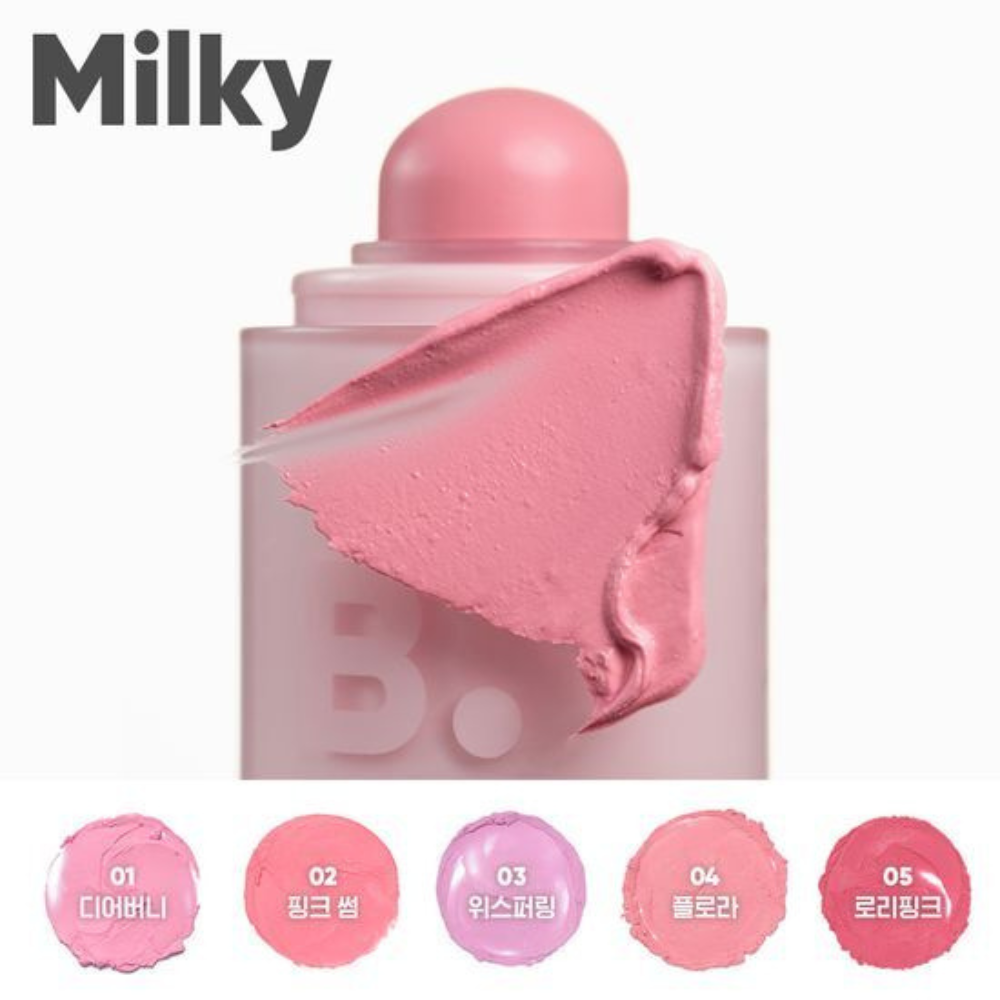 BANILA CO Romantic Blush Lip & Cheek 3.7g - 20 Shades Creamy Blush Stick for Natural Flush | Multi-Use Makeup for Lips & Cheeks | Perfect for Everyday Wear & Special Occasions