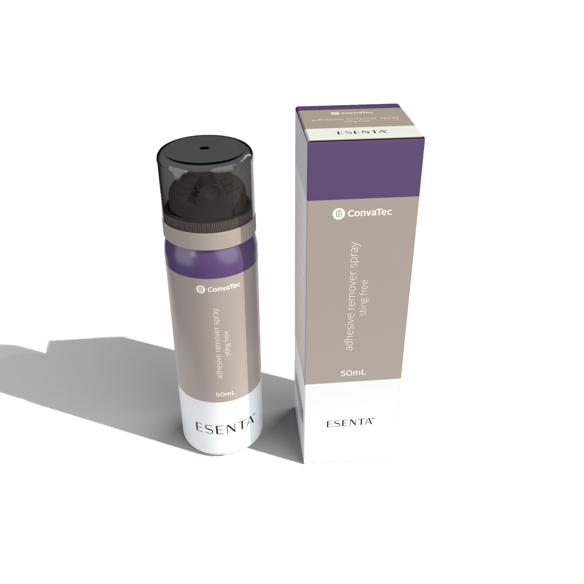 ESENTA Gentle Adhesive Remover for Stoma & Wound Care - Alcohol-Free, Pain-Free Formula - Ideal for Post-Surgery, Ostomy & Medical Bandage Removal