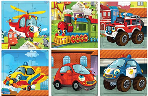 Vehicles (Pack of 6)